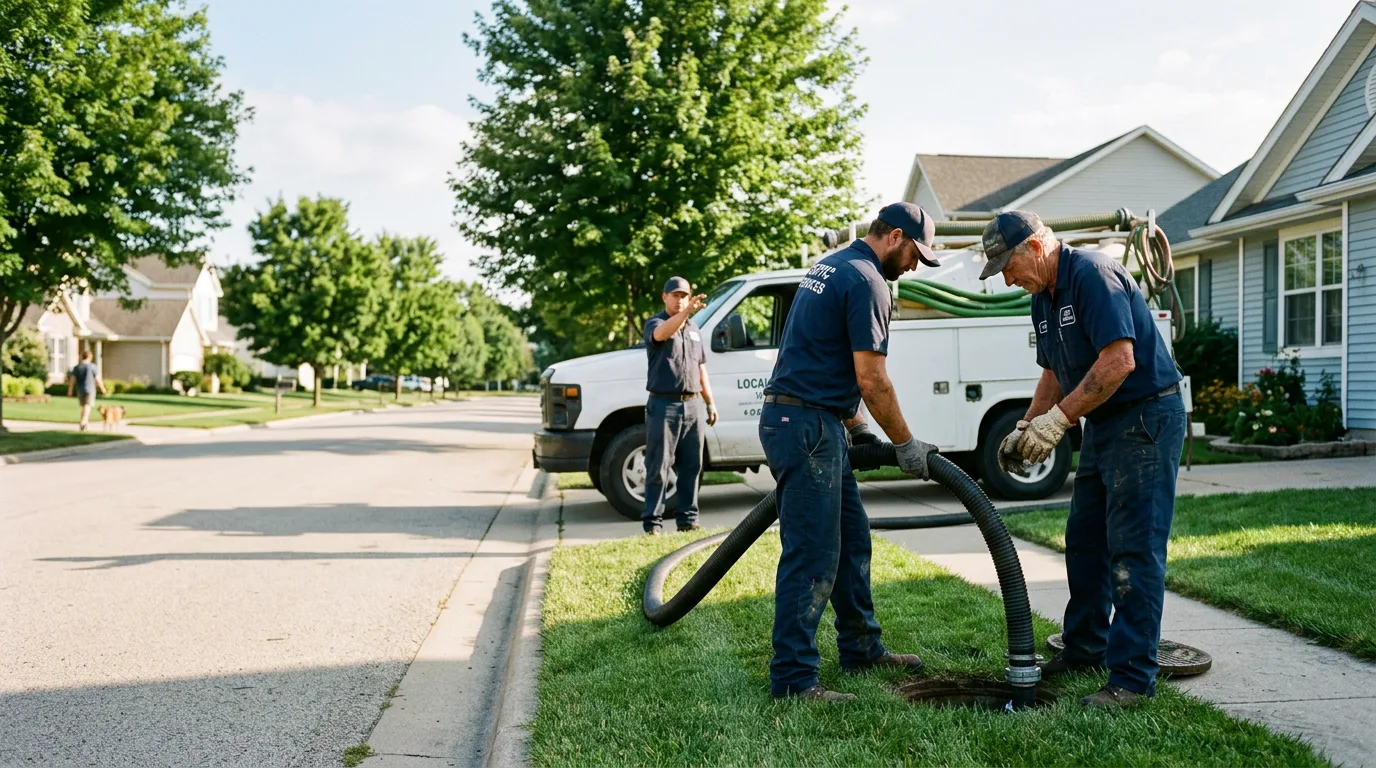 Septic Tank Pumping in Bourneville, OH near me